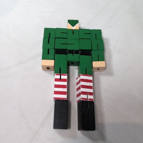 Elf Professor Puzzle Man Festive Challenge Brain Teaser Jigsaw Christmas Toy Woo - Picture 5 of 7